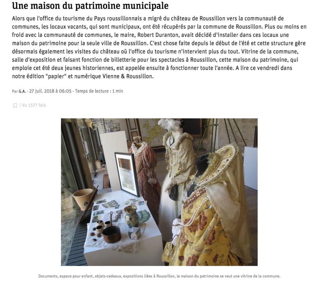Le Charles IX Apartman Roussillon  Kültér fotó